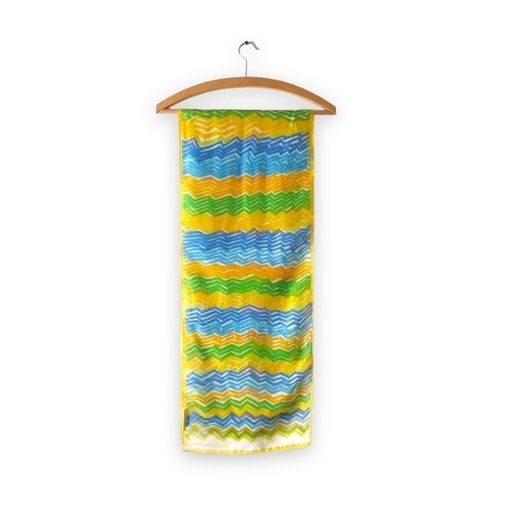 70s Vintage Vera Neumann Italian Chiffon Scarf‎ - Picture 8 of 12